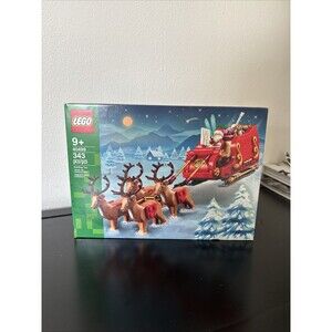 LEGO® 40499 Santa’s Sleigh With Reindeer (343 pcs) Brand New Ready To Ship!